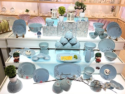 陶瓷餐具套装系列，樱之魅影