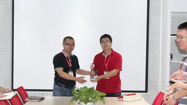 顺祥第三季度销售冠军与进步奖诞生——坚持引领进步，努力成就冠军