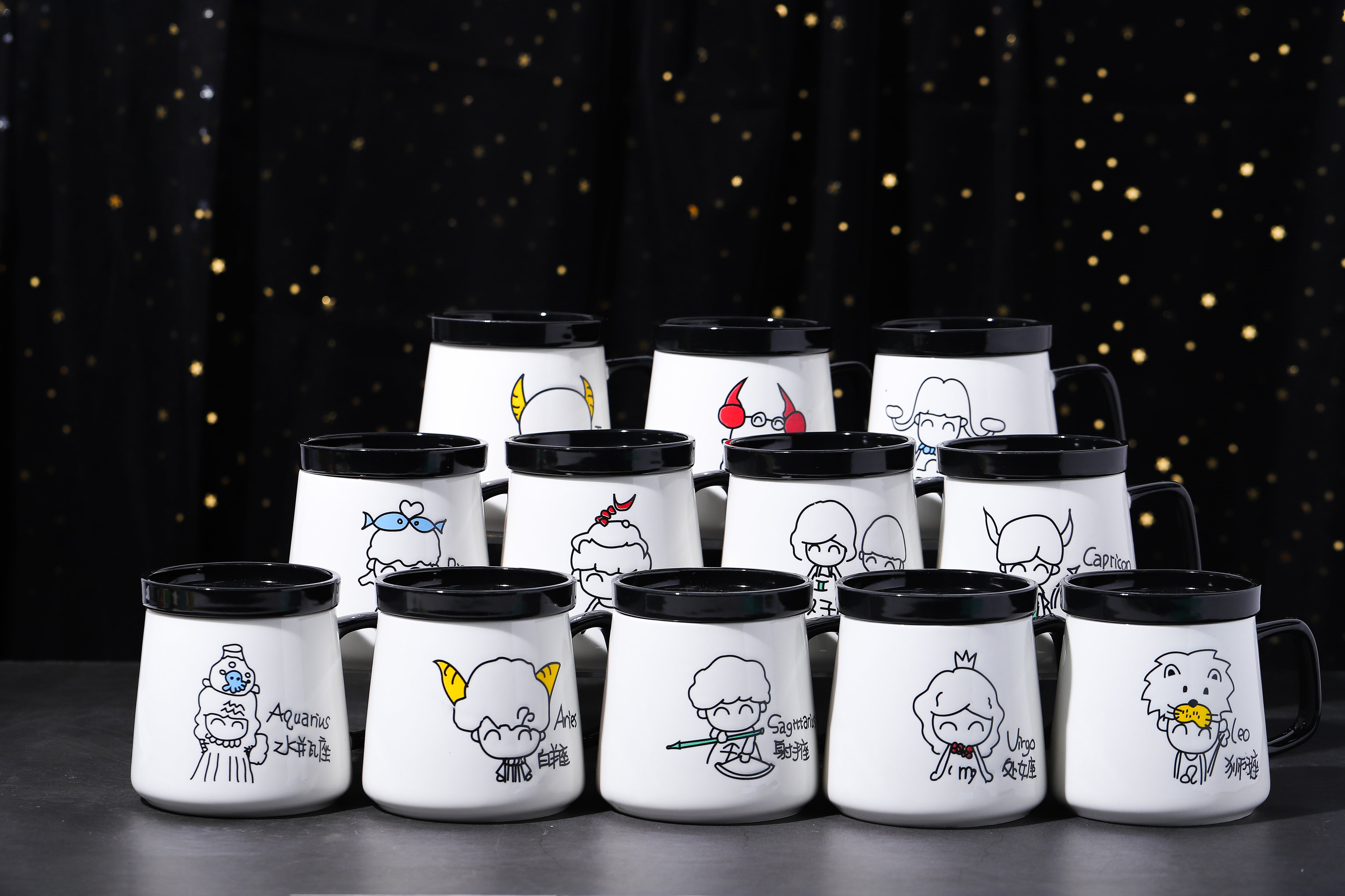 顺祥十二星座系列水杯开售秒光，太豪横了！