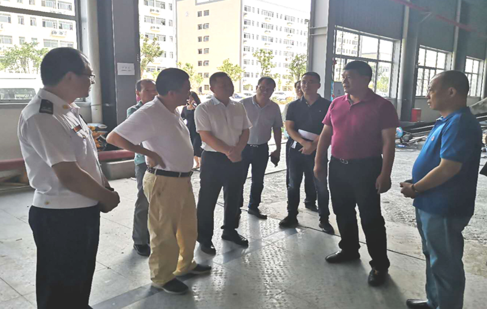 福清市常务副市长一行向导 莅临Ag亚洲集团新质料科技工业园调研指导